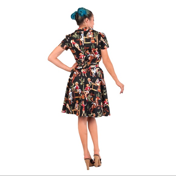 The Perfect Dress! Cowgirl Print - I designed this myself! - Picture 3 of 7